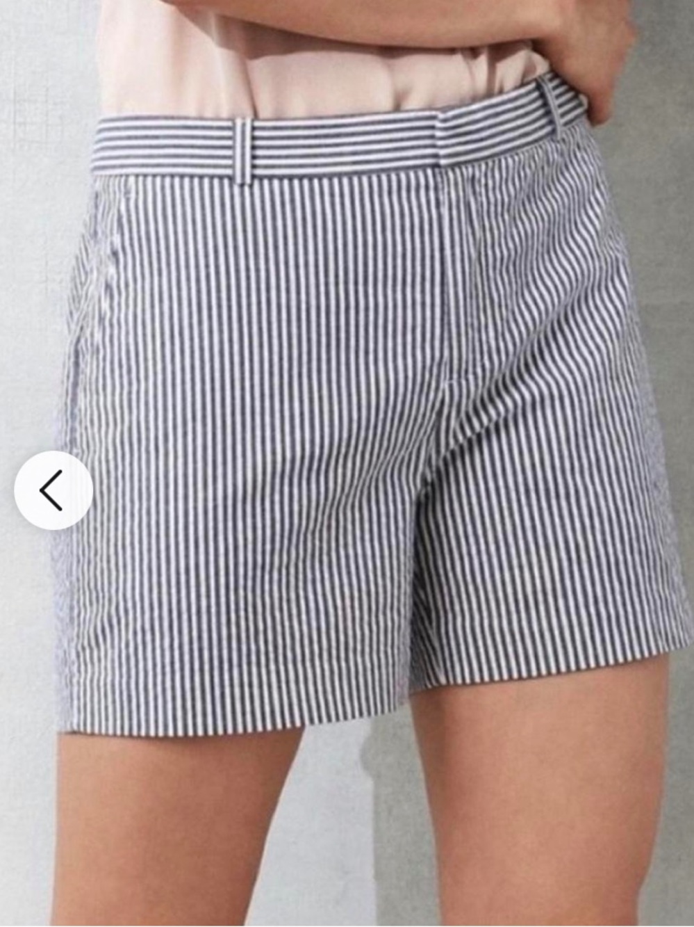 Banana Republic 5” Seersucker Shorts